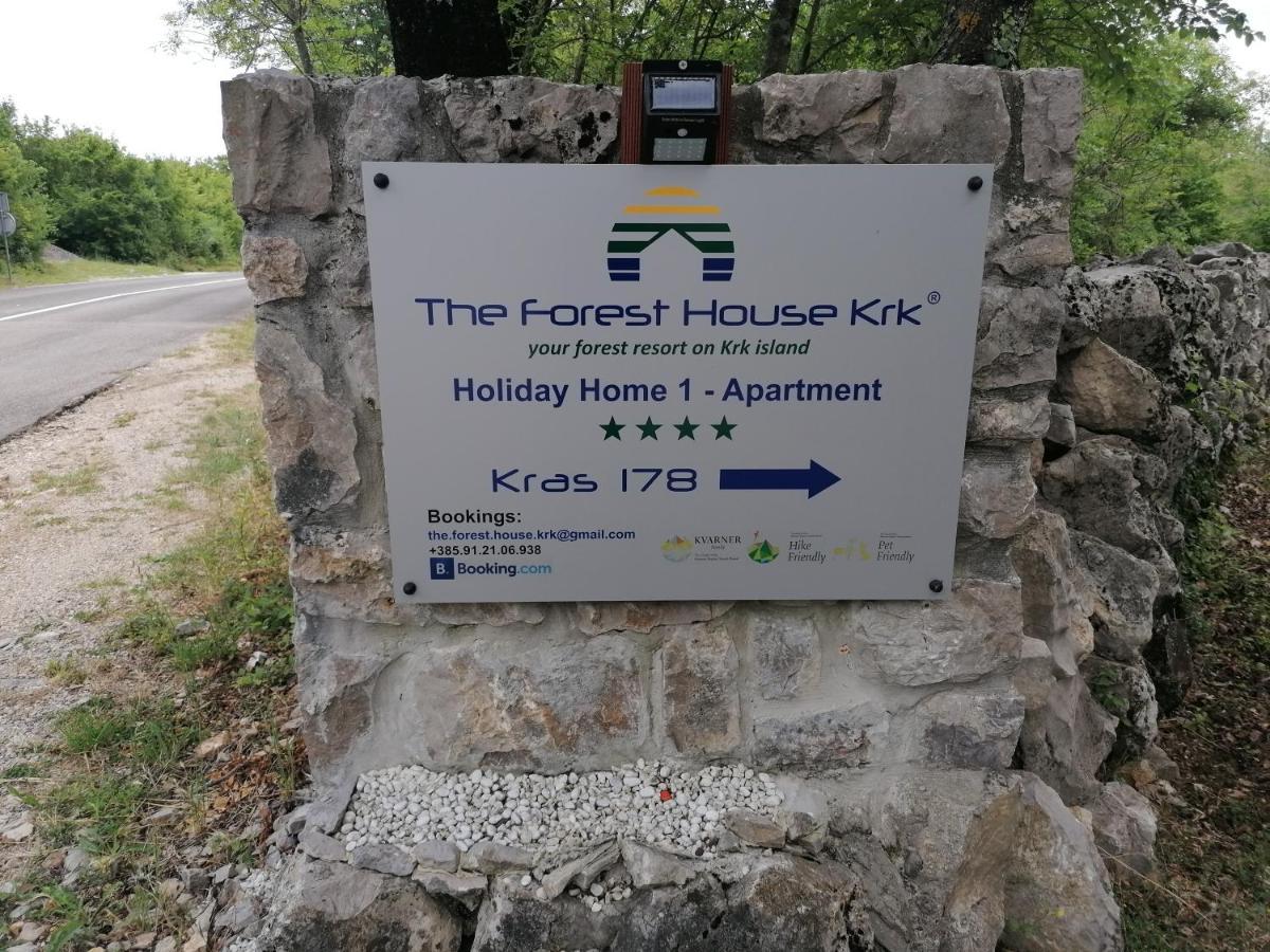The Forest House Krk 1 Kras Экстерьер фото