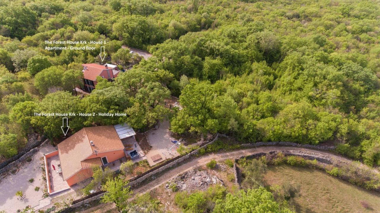 The Forest House Krk 1 Kras Экстерьер фото